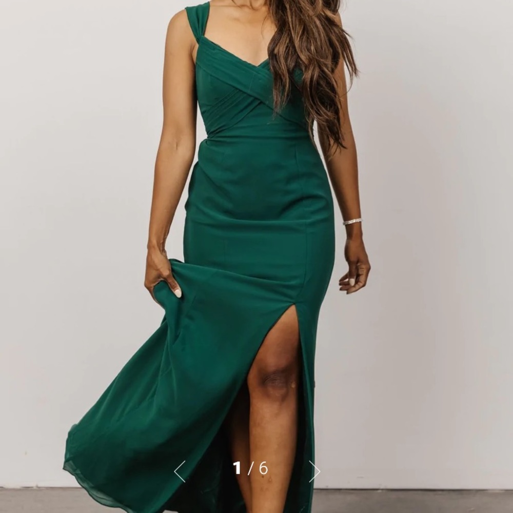Baltic Born Opal Sweetheart Dress in Emerald